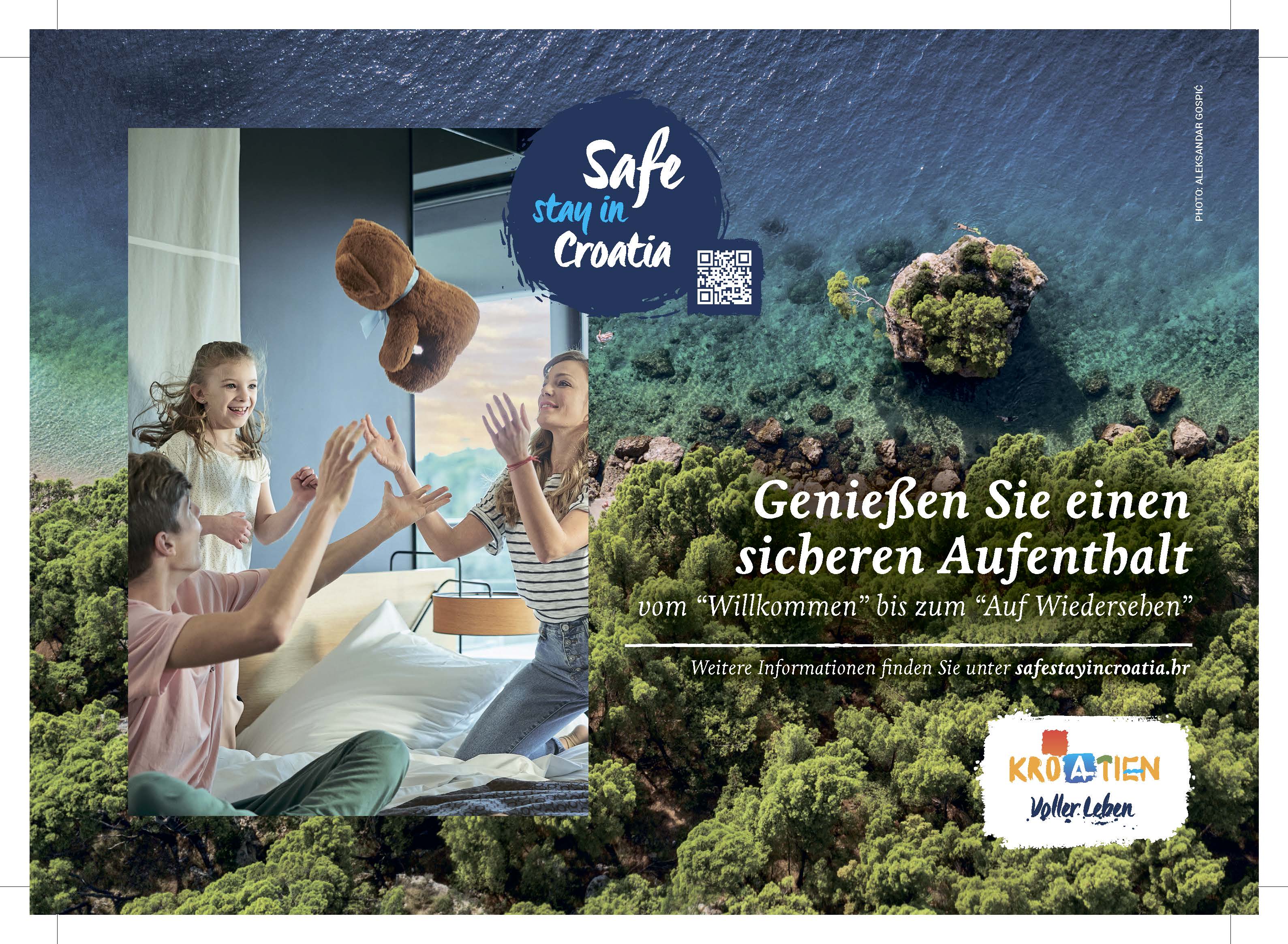 Хорватия запустила национальный проект «Safe Stay in Croatia»