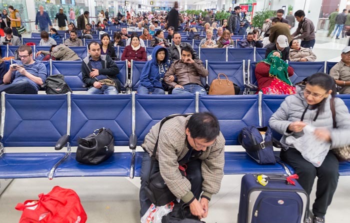 Аэропорт Гамбурга был временно закрыт из-за угрозы нападения